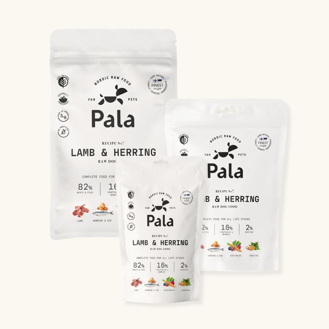 Pala - Fullfôr av lam og sild