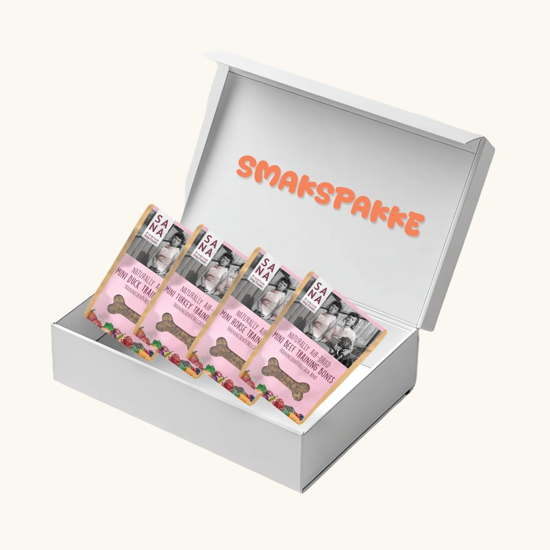 SANA smakspakke (4x 100g)