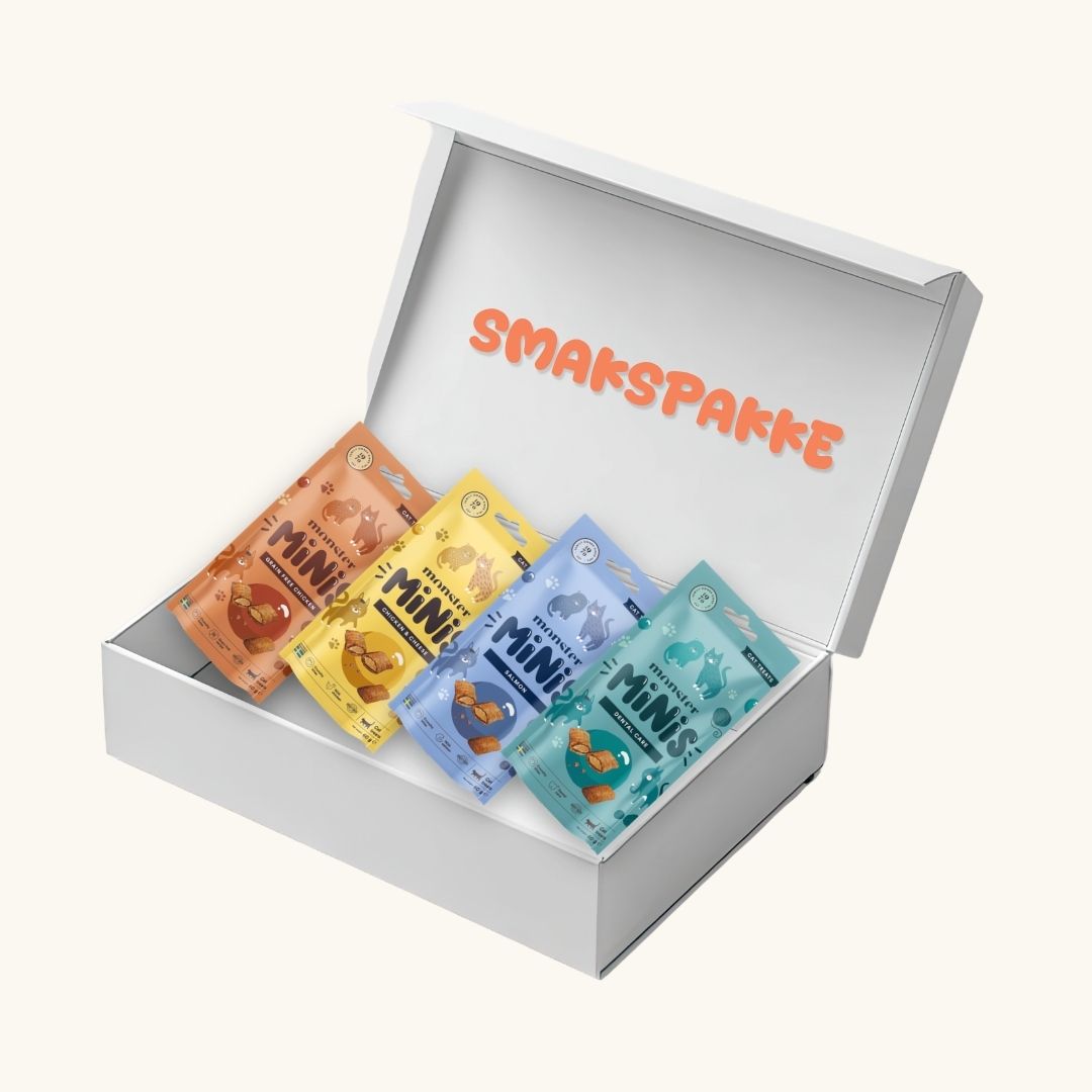 Monster Cat Minis smakspakke (4x 60g)